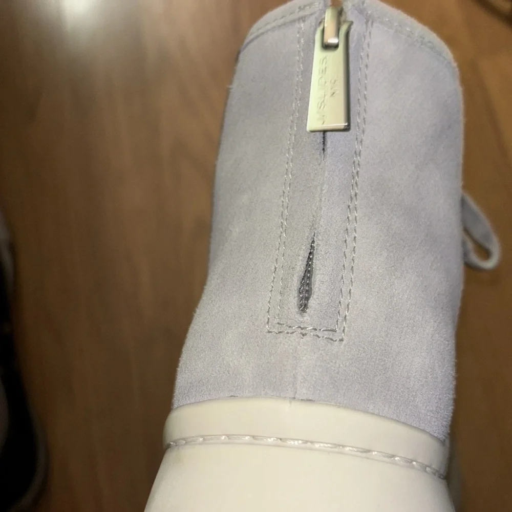 J Slide, Grey High Top Platform Sneaker, Size 10, NWOT